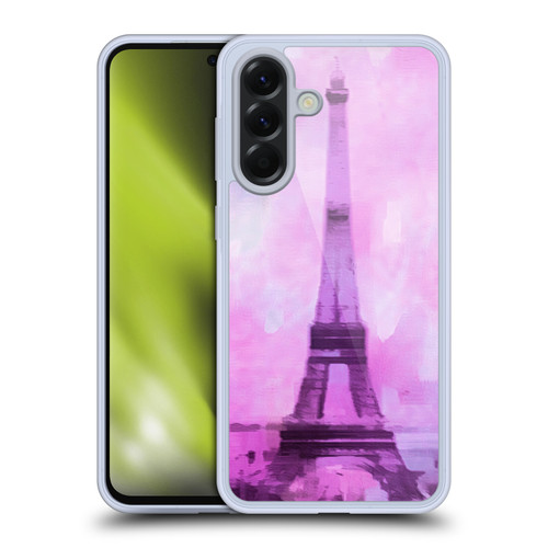 LebensArt Pastels Abstract Soft Gel Case for Samsung Galaxy A56 5G