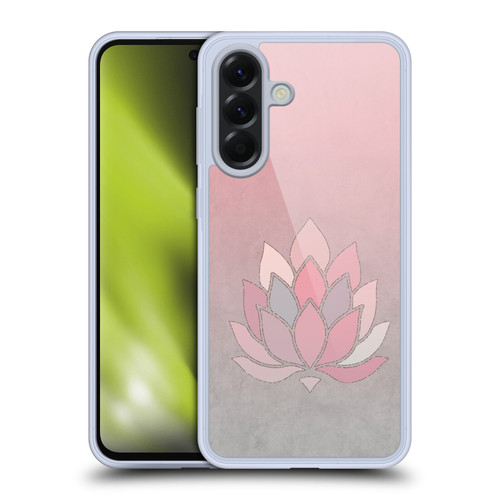LebensArt Pastels Lotus Soft Gel Case for Samsung Galaxy A56 5G