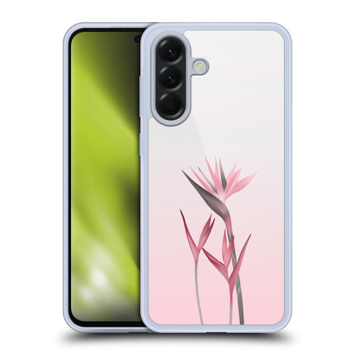 LebensArt Pastels Tropical Flower Soft Gel Case for Samsung Galaxy A56 5G