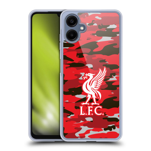 Liverpool Football Club Camou Club Colourways Liver Bird Soft Gel Case for Samsung Galaxy A06 4G / 5G