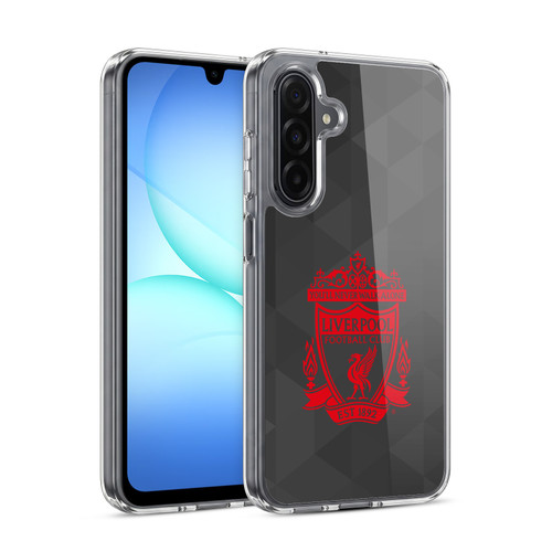 Liverpool Football Club Crest 1 Black Geometric 2 Soft Gel Case for Samsung Galaxy A17 4G / 5G