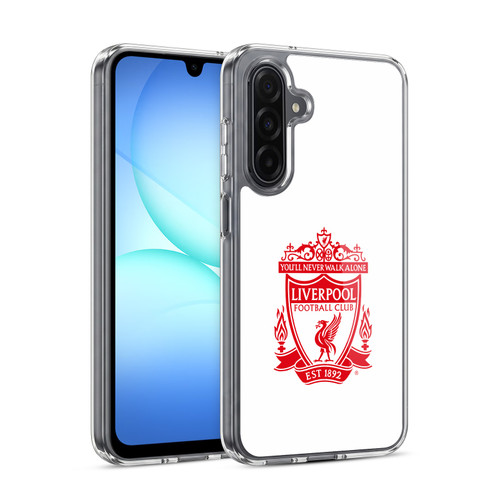 Liverpool Football Club Crest 1 White 2 Soft Gel Case for Samsung Galaxy A17 4G / 5G