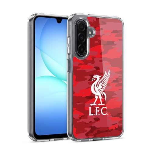 Liverpool Football Club Camou Home Colourways Liver Bird Soft Gel Case for Samsung Galaxy A17 4G / 5G