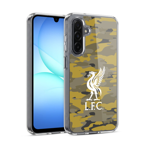 Liverpool Football Club Camou Royal Colourways Liver Bird Soft Gel Case for Samsung Galaxy A17 4G / 5G