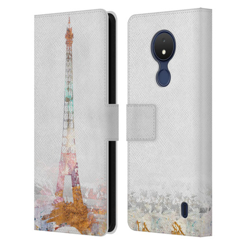 Aimee Stewart Landscapes Paris Color Splash Leather Book Wallet Case Cover For Nokia C21