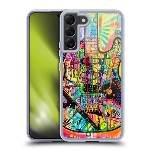 Dean Russo Pop Culture Guitar Soft Gel Case for Samsung Galaxy S22+ 5G