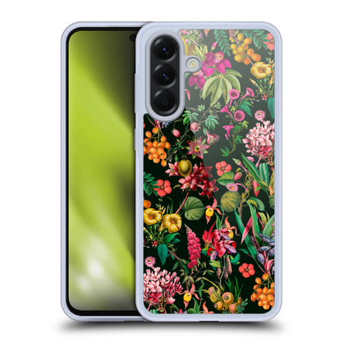 LebensArt Jungle Plants And Animals Multicolor Soft Gel Case for Samsung Galaxy A56 5G
