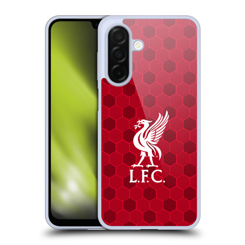 Liverpool Football Club Crest & Liverbird 2 Red Soft Gel Case for Samsung Galaxy A26 5G