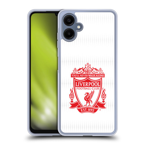 Liverpool Football Club Crest Designs Red Away Soft Gel Case for Samsung Galaxy A06 4G / 5G