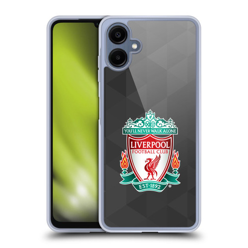 Liverpool Football Club Crest 1 Black Geometric 1 Soft Gel Case for Samsung Galaxy A06 4G / 5G