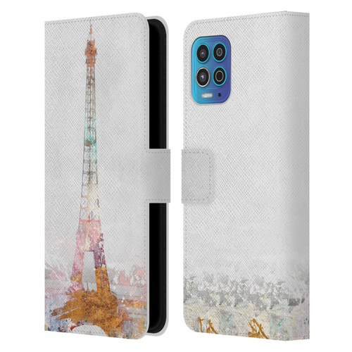 Aimee Stewart Landscapes Paris Color Splash Leather Book Wallet Case Cover For Motorola Moto G100