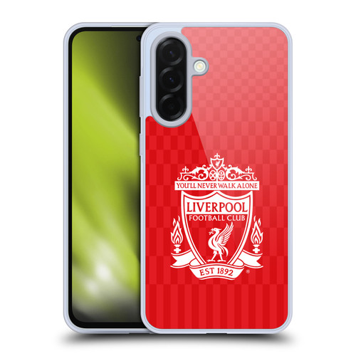 Liverpool Football Club Crest Designs White Home Soft Gel Case for Samsung Galaxy A36 5G