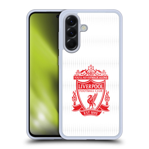 Liverpool Football Club Crest Designs Red Away Soft Gel Case for Samsung Galaxy A56 5G