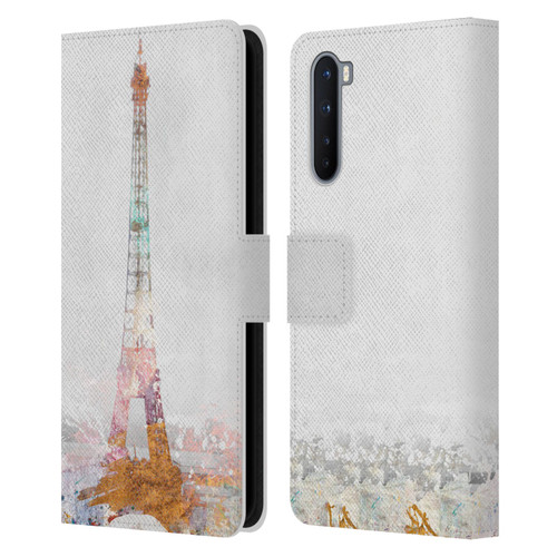 Aimee Stewart Landscapes Paris Color Splash Leather Book Wallet Case Cover For OnePlus Nord 5G