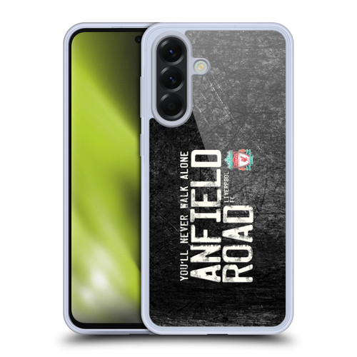 Liverpool Football Club Crest You'Ll Never Walk Alone Anfield Road Black Soft Gel Case for Samsung Galaxy A56 5G