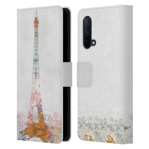 Aimee Stewart Landscapes Paris Color Splash Leather Book Wallet Case Cover For OnePlus Nord CE 5G