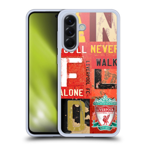Liverpool Football Club Crest You'Ll Never Walk Alone Vintage Plate Anfield Soft Gel Case for Samsung Galaxy A56 5G