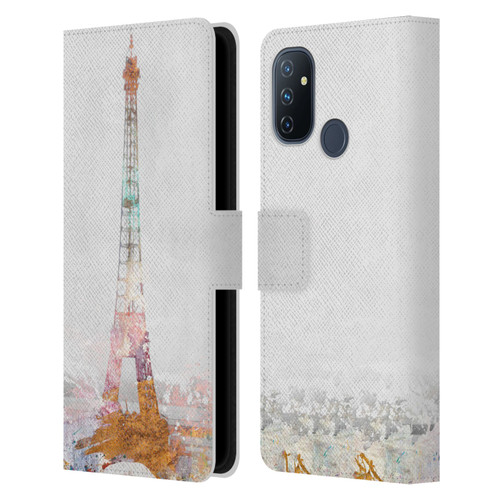 Aimee Stewart Landscapes Paris Color Splash Leather Book Wallet Case Cover For OnePlus Nord N100