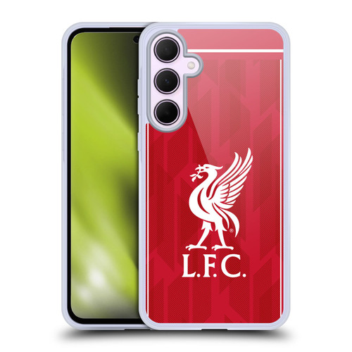Liverpool Football Club 2018/19 Kit Home Soft Gel Case for Samsung Galaxy A35 5G