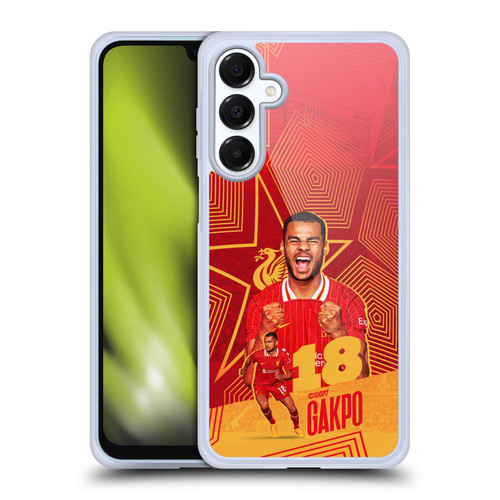 Liverpool Football Club 2024/25 First Team Cody Gakpo Soft Gel Case for Samsung Galaxy A16 5G & MagSafe