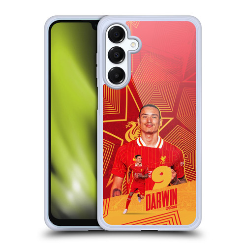 Liverpool Football Club 2024/25 First Team Darwin Núñez Soft Gel Case for Samsung Galaxy A16 5G & MagSafe