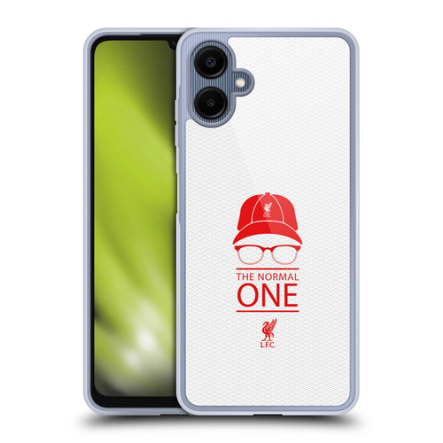 Liverpool Football Club Klopp Icons Icon White Mesh Soft Gel Case for Samsung Galaxy A06 4G / 5G