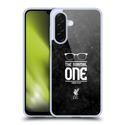 Liverpool Football Club Klopp Icons Glasses Grunge Black Soft Gel Case for Samsung Galaxy A26 5G