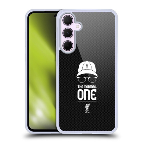 Liverpool Football Club Klopp Icons Icon Black Mesh Soft Gel Case for Samsung Galaxy A35 5G