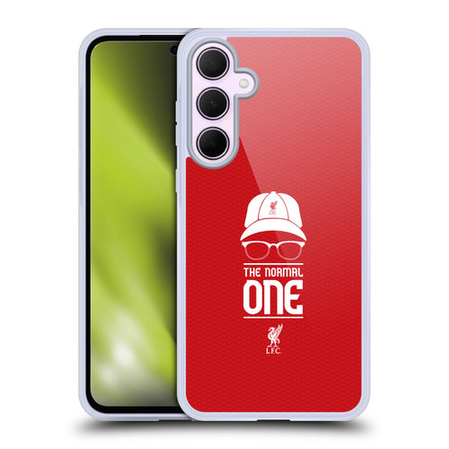 Liverpool Football Club Klopp Icons Icon Red Mesh Soft Gel Case for Samsung Galaxy A35 5G