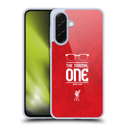 Liverpool Football Club Klopp Icons Glasses Grunge Red Soft Gel Case for Samsung Galaxy A36 5G