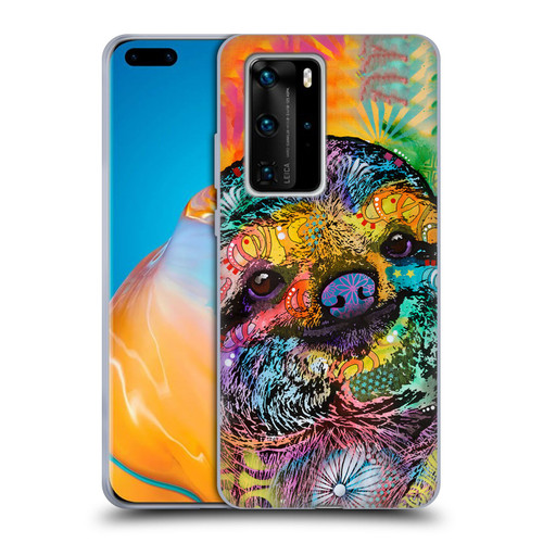 Dean Russo Wildlife 3 Sloth Soft Gel Case for Huawei P40 Pro / P40 Pro Plus 5G