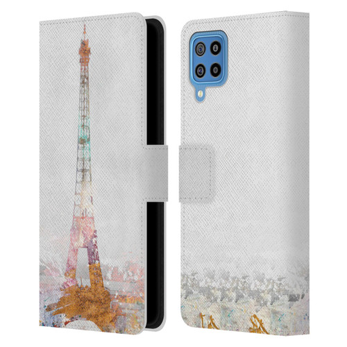 Aimee Stewart Landscapes Paris Color Splash Leather Book Wallet Case Cover For Samsung Galaxy F22 (2021)