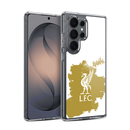 Liverpool Football Club Graffiti Art Liverbird In White Soft Gel Case for Samsung Galaxy S26 Ultra