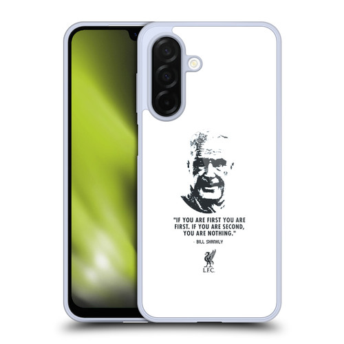 Liverpool Football Club Bill Shankly Quotes No Second White Soft Gel Case for Samsung Galaxy A26 5G