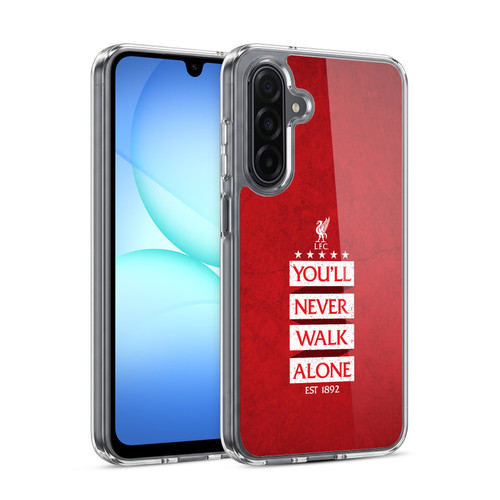 Liverpool Football Club You'Ll Never Walk Alone Red 7 Soft Gel Case for Samsung Galaxy A17 4G / 5G