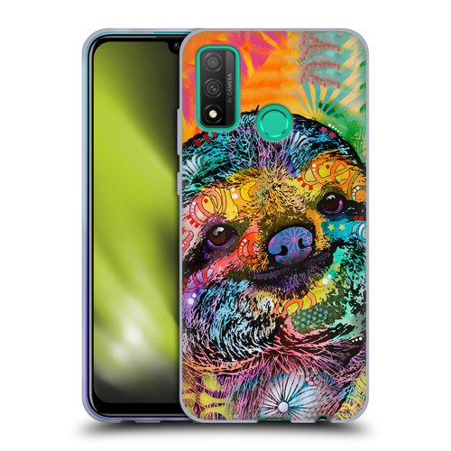 Dean Russo Wildlife 3 Sloth Soft Gel Case for Huawei P Smart (2020)