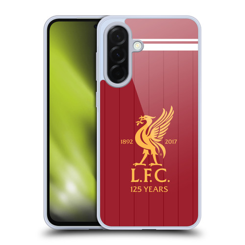 Liverpool Football Club Kit 2017/18 Liver Bird Home Shirt Soft Gel Case for Samsung Galaxy A36 5G