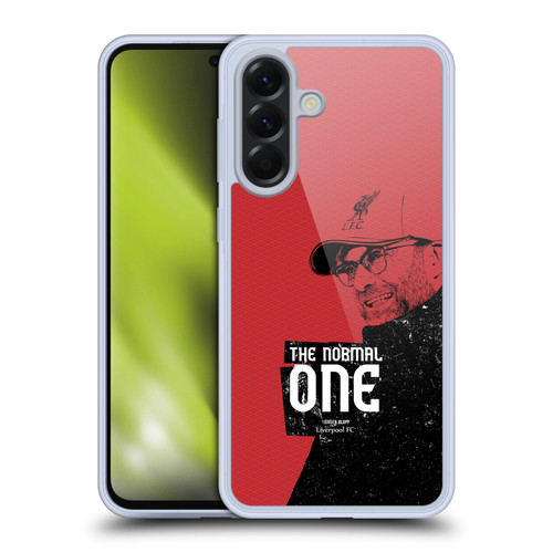 Liverpool Football Club Jurgen Klopp Illustrations Shoulder Red Soft Gel Case for Samsung Galaxy A56 5G