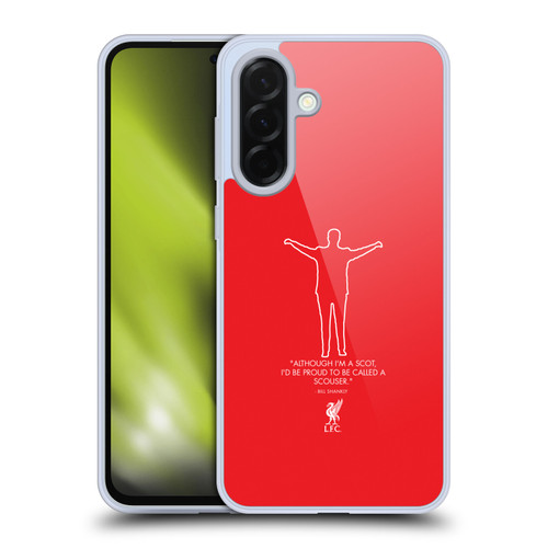 Liverpool Football Club Bill Shankly Quotes Scouse Red Soft Gel Case for Samsung Galaxy A36 5G