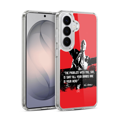 Liverpool Football Club Bill Shankly Quotes Problem Medium Soft Gel Case for Samsung Galaxy S26