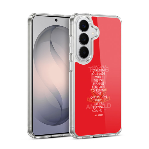 Liverpool Football Club Bill Shankly Quotes Reminder Soft Gel Case for Samsung Galaxy S26 Plus
