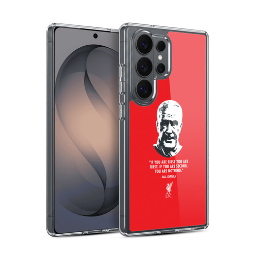 Liverpool Football Club Bill Shankly Quotes No Second Red Soft Gel Case for Samsung Galaxy S26 Ultra