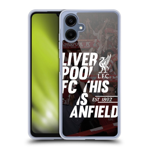 Liverpool Football Club This Is Anfield Black 4 Soft Gel Case for Samsung Galaxy A06 4G / 5G