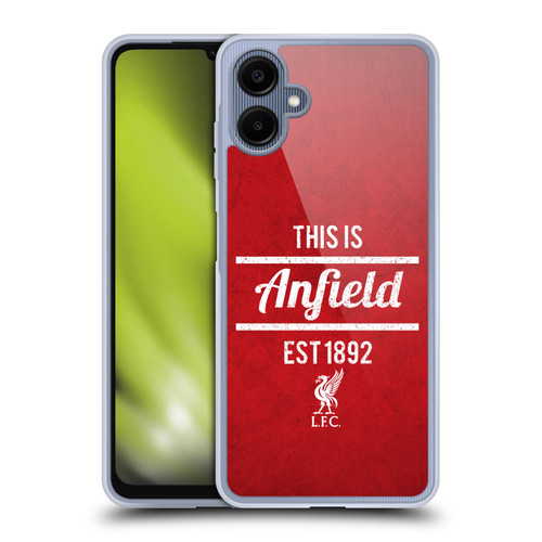 Liverpool Football Club This Is Anfield Red 2 Soft Gel Case for Samsung Galaxy A06 4G / 5G