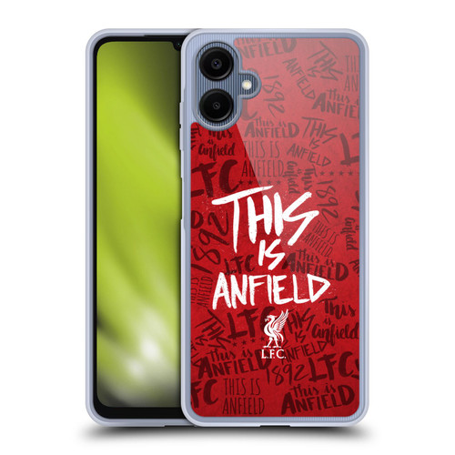 Liverpool Football Club This Is Anfield Red 5 Soft Gel Case for Samsung Galaxy A06 4G / 5G