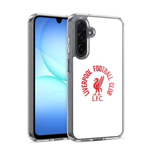 Liverpool Football Club Liver Bird Red LFC On White Soft Gel Case for Samsung Galaxy A17 4G / 5G