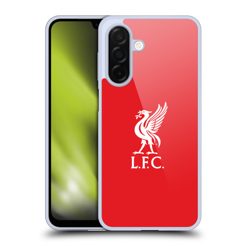 Liverpool Football Club Liver Bird White Logo In Red Soft Gel Case for Samsung Galaxy A26 5G