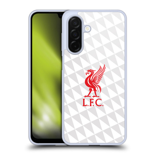 Liverpool Football Club Liver Bird Red On White Kit Soft Gel Case for Samsung Galaxy A26 5G