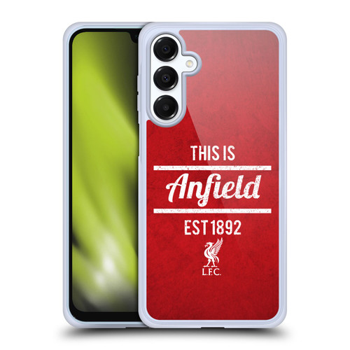 Liverpool Football Club This Is Anfield Red 2 Soft Gel Case for Samsung Galaxy A16 5G & MagSafe