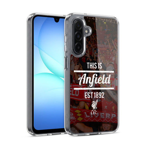 Liverpool Football Club This Is Anfield Black 2 Soft Gel Case for Samsung Galaxy A17 4G / 5G